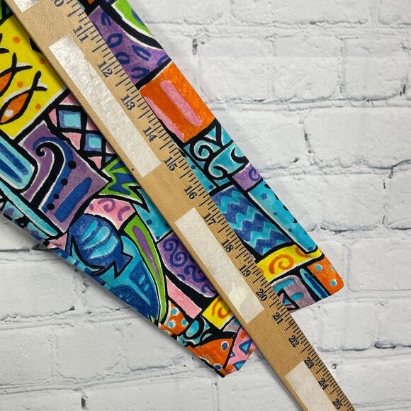 VTG Life Style Jacket Women Medium Buttons Sequins Beaded Artsy Abstract Coat - Picture 16 of 16